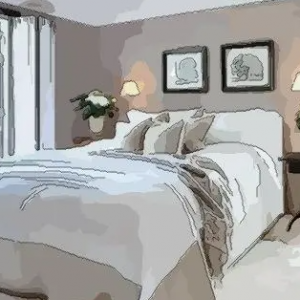 床头靠墙有间隙会有影响吗？