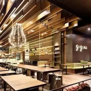 餐厅设计：餐饮店灯光设计